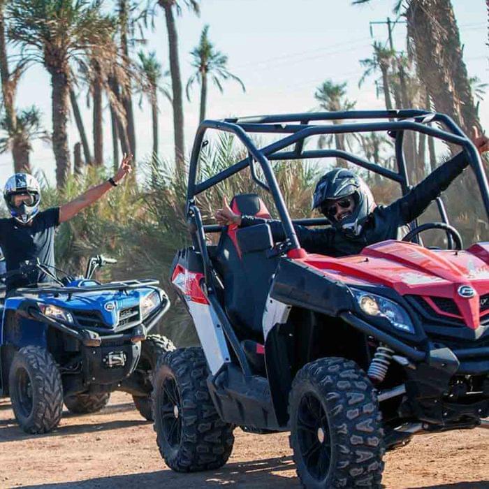 Buggy in the Palmeraie