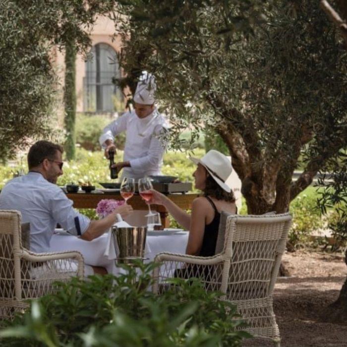 Dîner Romantique Garden - The Oberoi, Marrakech