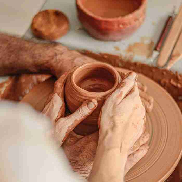 Romantic Pottery Photoshoot